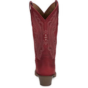 Justin Renie Red Western Boots - Sz 77