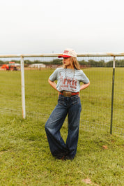 Land of the Free 250 Years Graphic TeeStonewash DenimS