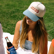 Land Of The Yee Home Of The Haw Embroidered Trucker Hat