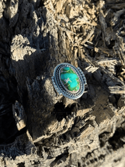 Large Sonoran Turquoise Oval Ring6