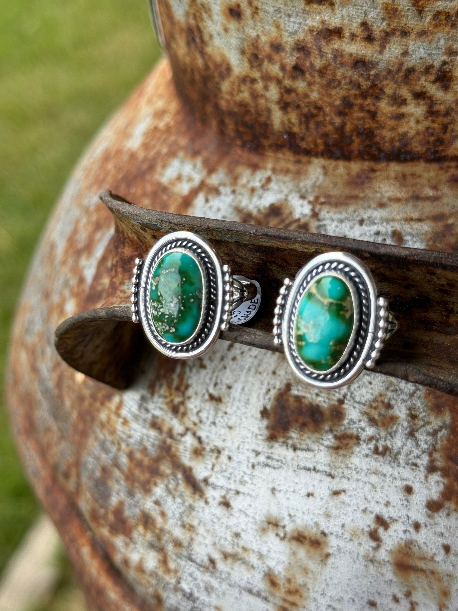 Large Sonoran Turquoise Oval Ring6