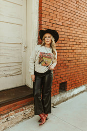 Las Vegas Howdy Partner Graphic SweatshirtMultiS
