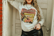 Las Vegas Howdy Partner Graphic SweatshirtMultiS
