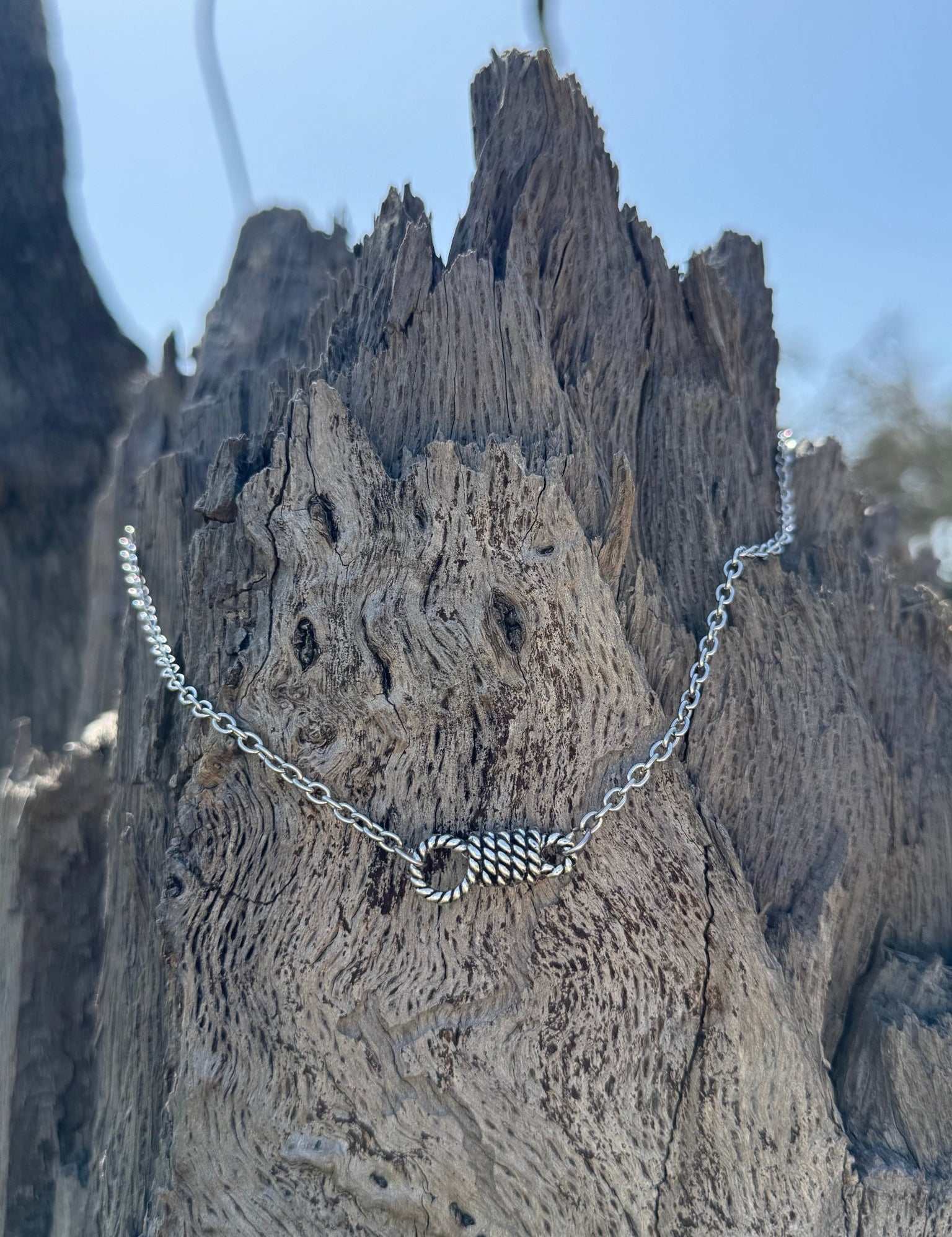 Lasso Rope Pendant Necklace