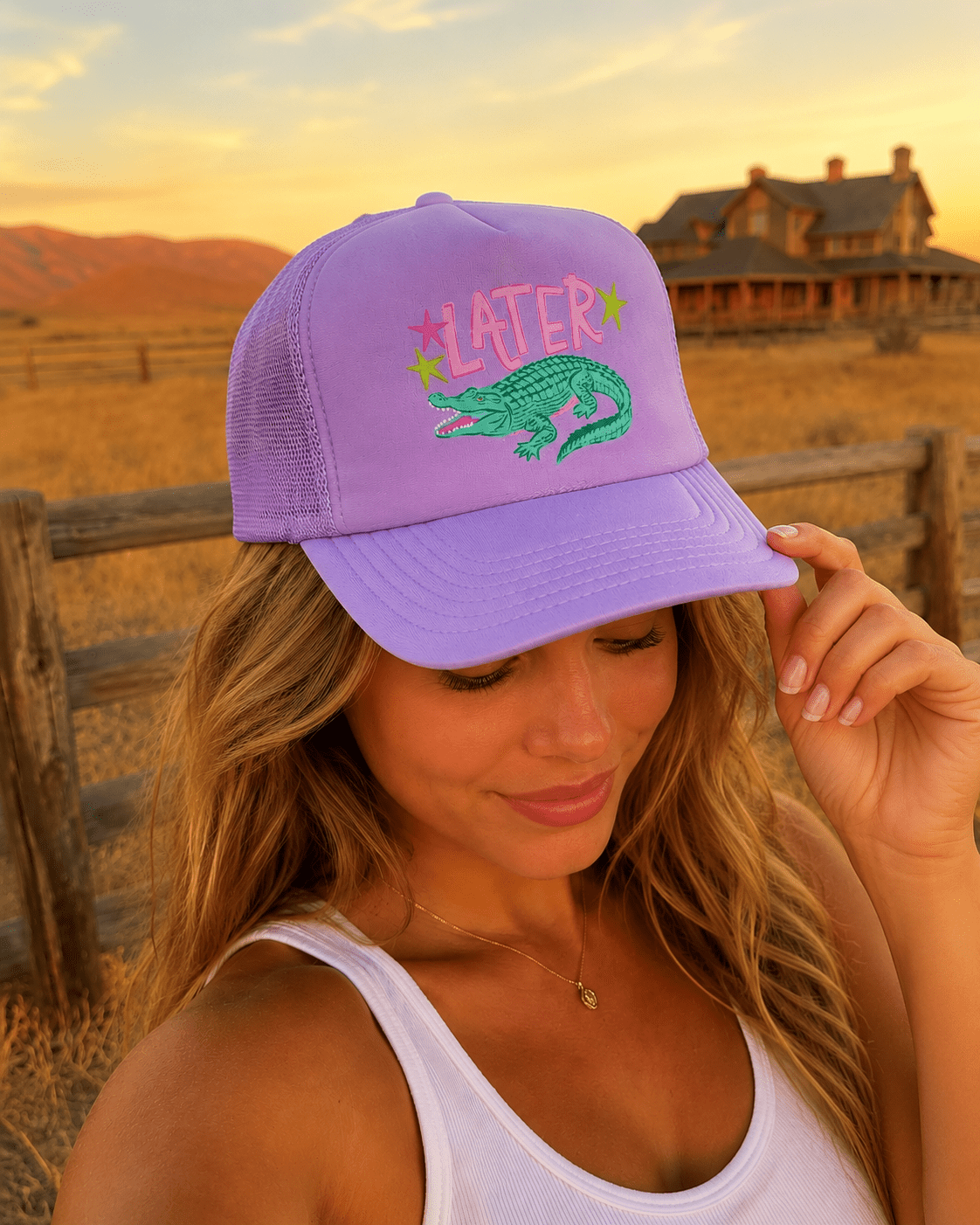 Later Gator Trucker Hat