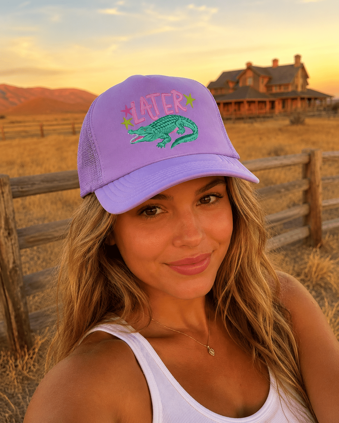 Later Gator Trucker Hat