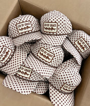 Led By Grace Polka Dot Patch Trucker Hat