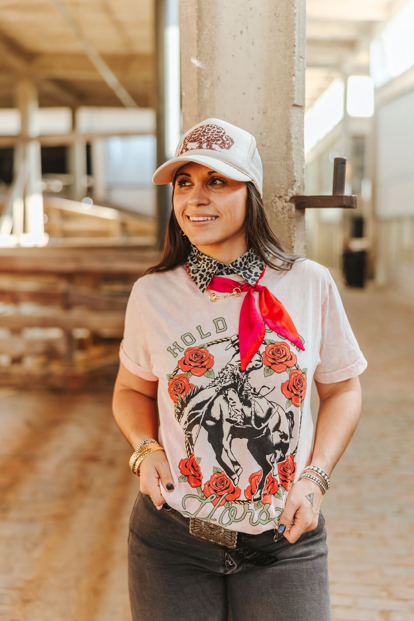 Leopard Print Collar