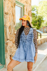 Leopard Print Long Sleeve Mesh TopS