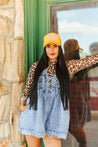 Leopard Print Long Sleeve Mesh TopS