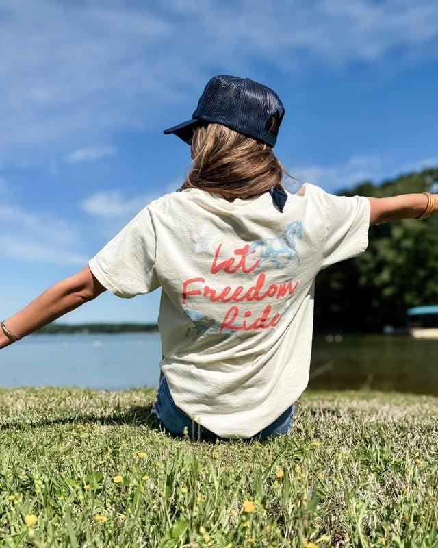 Let Freedom Ride Graphic TeeS