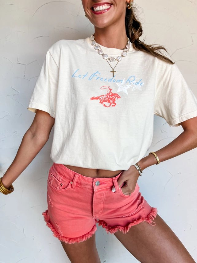 Let Freedom Ride Graphic TeeS