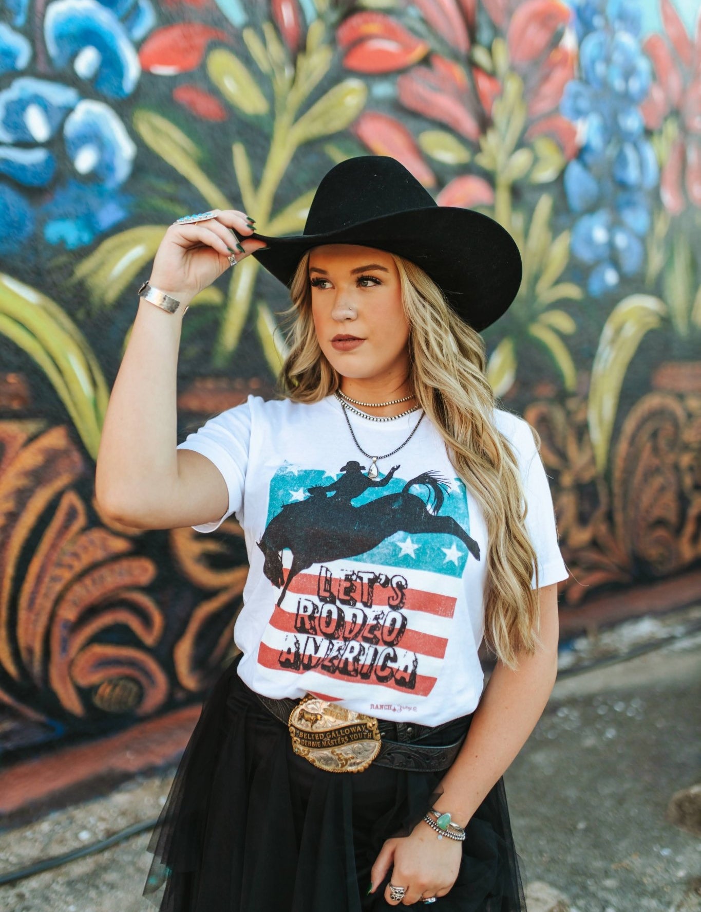 Let's Rodeo America Graphic TeeS
