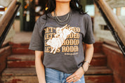 Let's Rodeo Bull Rider Graphic TeeS