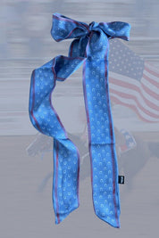 Liberty Horseshoe Twilly - Blue