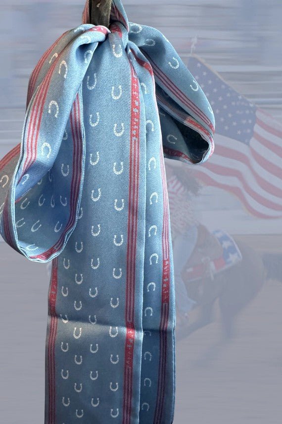 Liberty Horseshoe Twilly - Blue