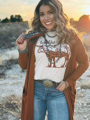 Live The Dream Longhorn Graphic TeeS