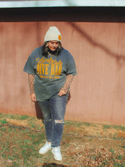 Locals Only Dive Bar Oversized Graphic TeeXS/S