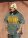 Locals Only Dive Bar Oversized Graphic TeeXS/S