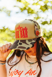 Locals Only Dive Bar Puff Print Trucker Hat