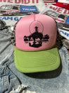 Lone Rider Duck Camo Trucker HatPink Camo