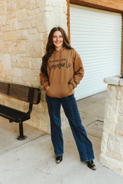 Long Live Cowgirls Graphic HoodieGolden PecanS