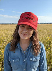 Long Live Cowgirls Trucker HatRed
