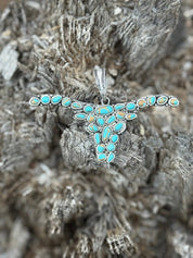 Longhorn Turquoise Stone Pendant