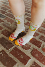Lucky Chuck 'Get Lucky' Knee High Performance Socks