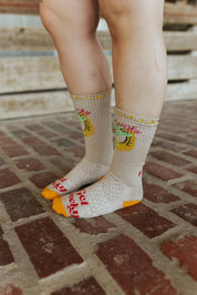 Lucky Chuck 'Get Lucky' Knee High Performance Socks