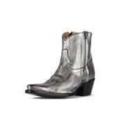 Macie Bean Metallic Western Ankle Boots - Sz 7.57.5
