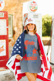 Made In America Oversized Graphic TeeXS/S