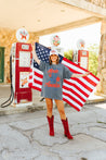 Made In America Oversized Graphic TeeXS/S