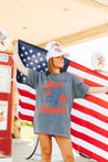 Made In America Oversized Graphic TeeXS/S