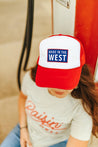 Made In The West Trucker HatRedOS