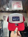 Made In The West Trucker HatRedOS