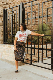 Make America Cowboy Again Stars Graphic TeeCementXS