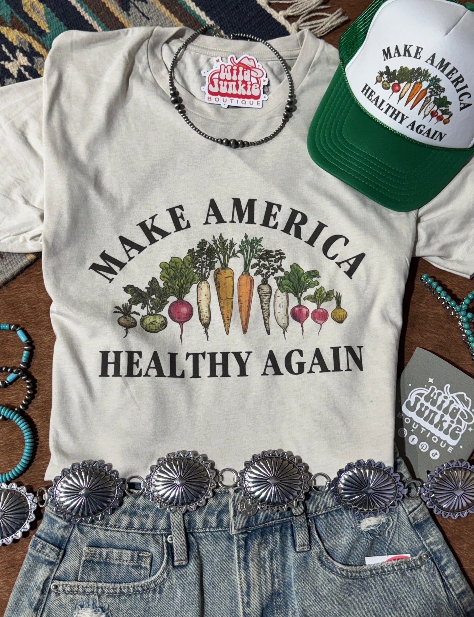 Make America Healthy Again Graphic TeeCementS