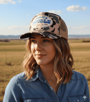 Make It A Double Camo Trucker Hat
