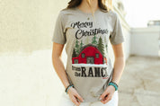 Merry Christmas From The Ranch Graphic TeeS
