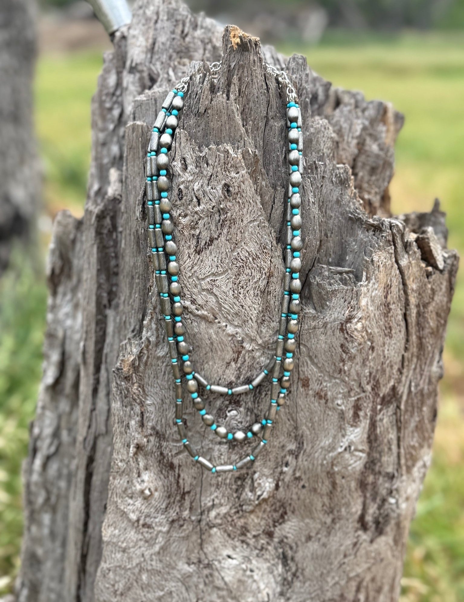 Mesquite Turquoise Layered Necklace