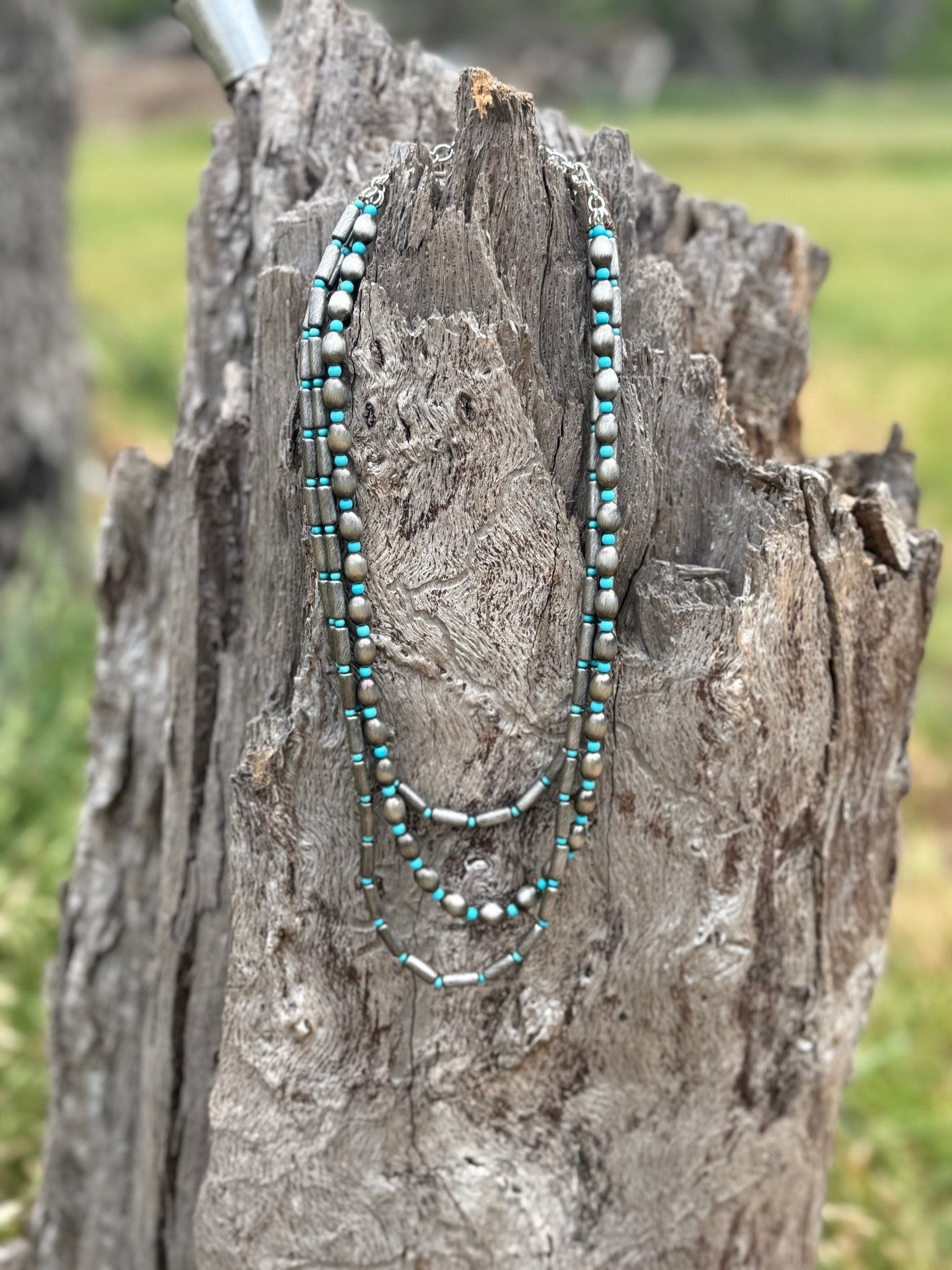 Mesquite Turquoise Layered Necklace