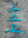 Metal Turquoise Claw ClipTurquoiseOS