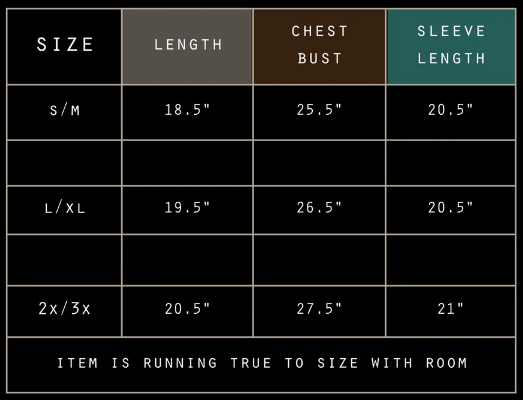 Size Chart Image