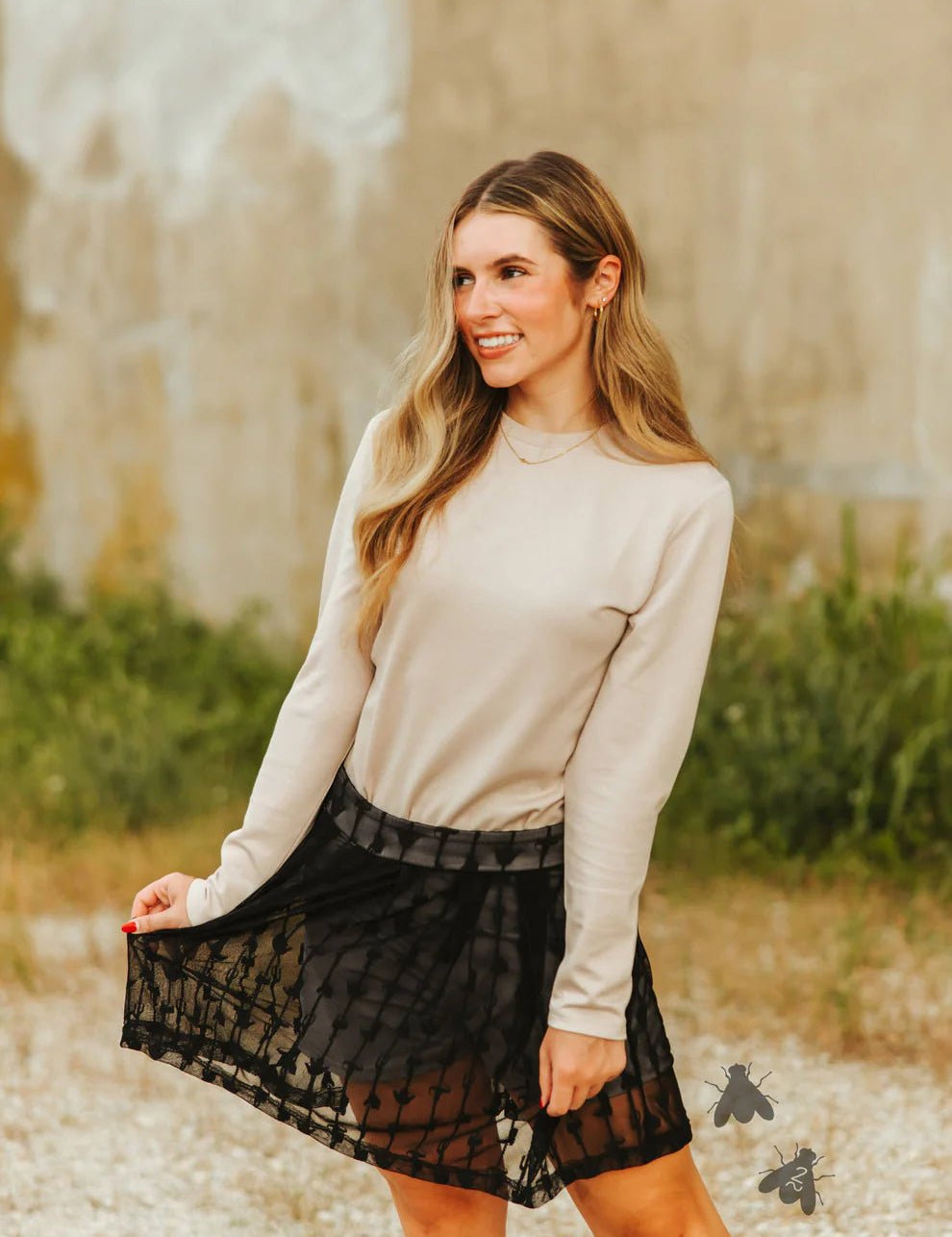 Midnight Lace SkortS