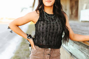 Midnight Lace Tank TopS