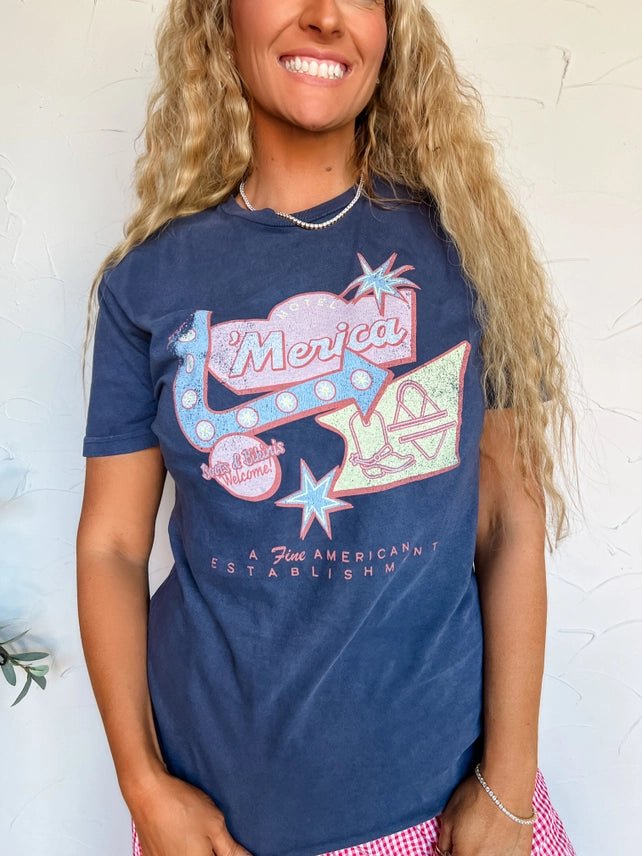 Motel Merica Graphic TeeS