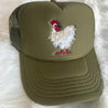 Mother Clucker Fluffy Embroidered Trucker Hat