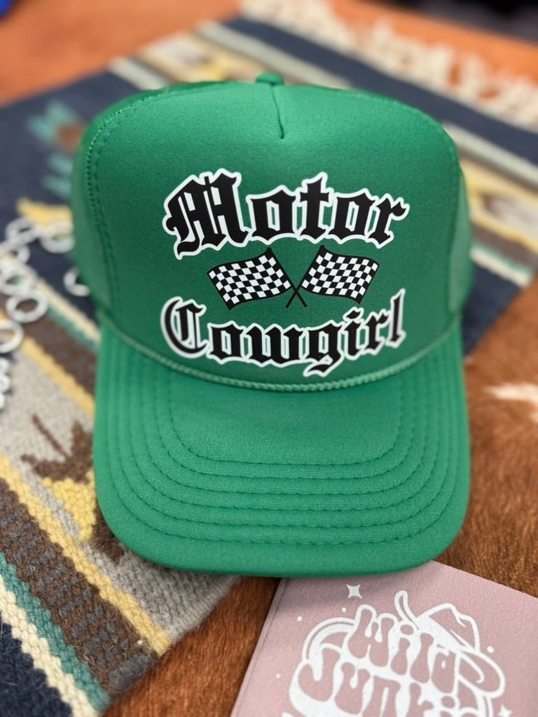Motor Cowgirl Trucker Hat