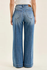Classic Fade High-Rise Wide Leg Jeans